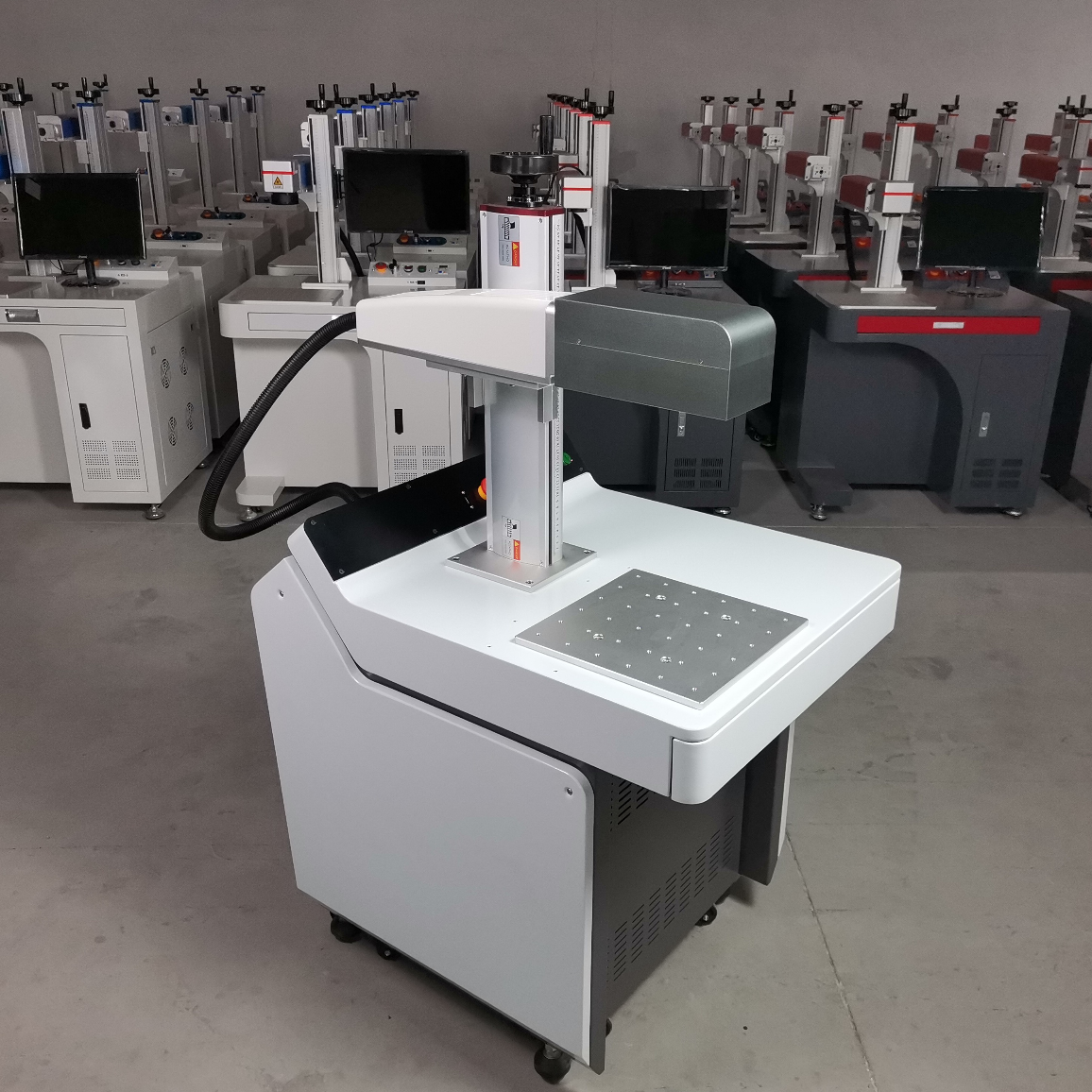 three-dimensional 3D and 2D fiber Laser marking engraving machine