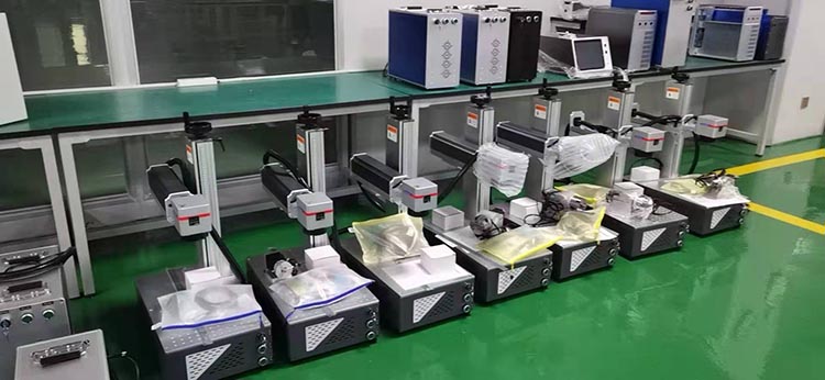 Desktop fiber laser marking machine factory