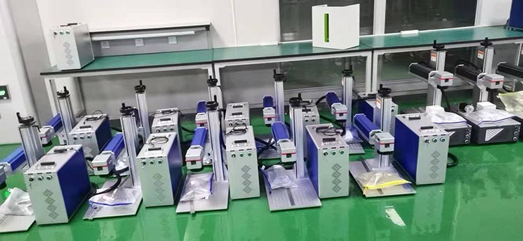 High Precision 20W Outside Insidee Ring Marking Fiber Laser Marking Machine