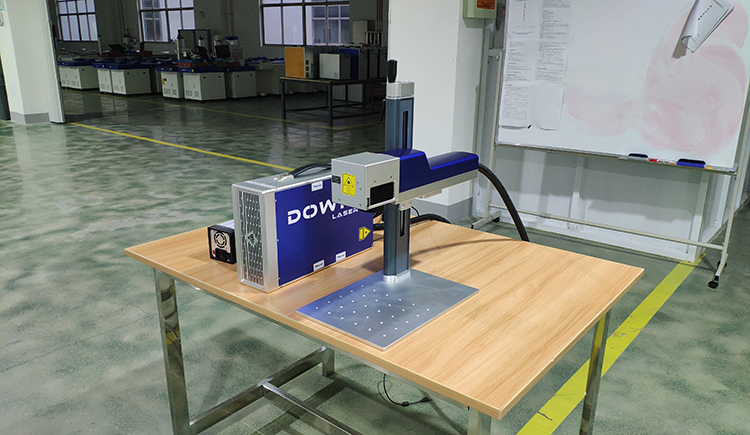 Chinese fiber laser marking machine good price for metal pvc plastic