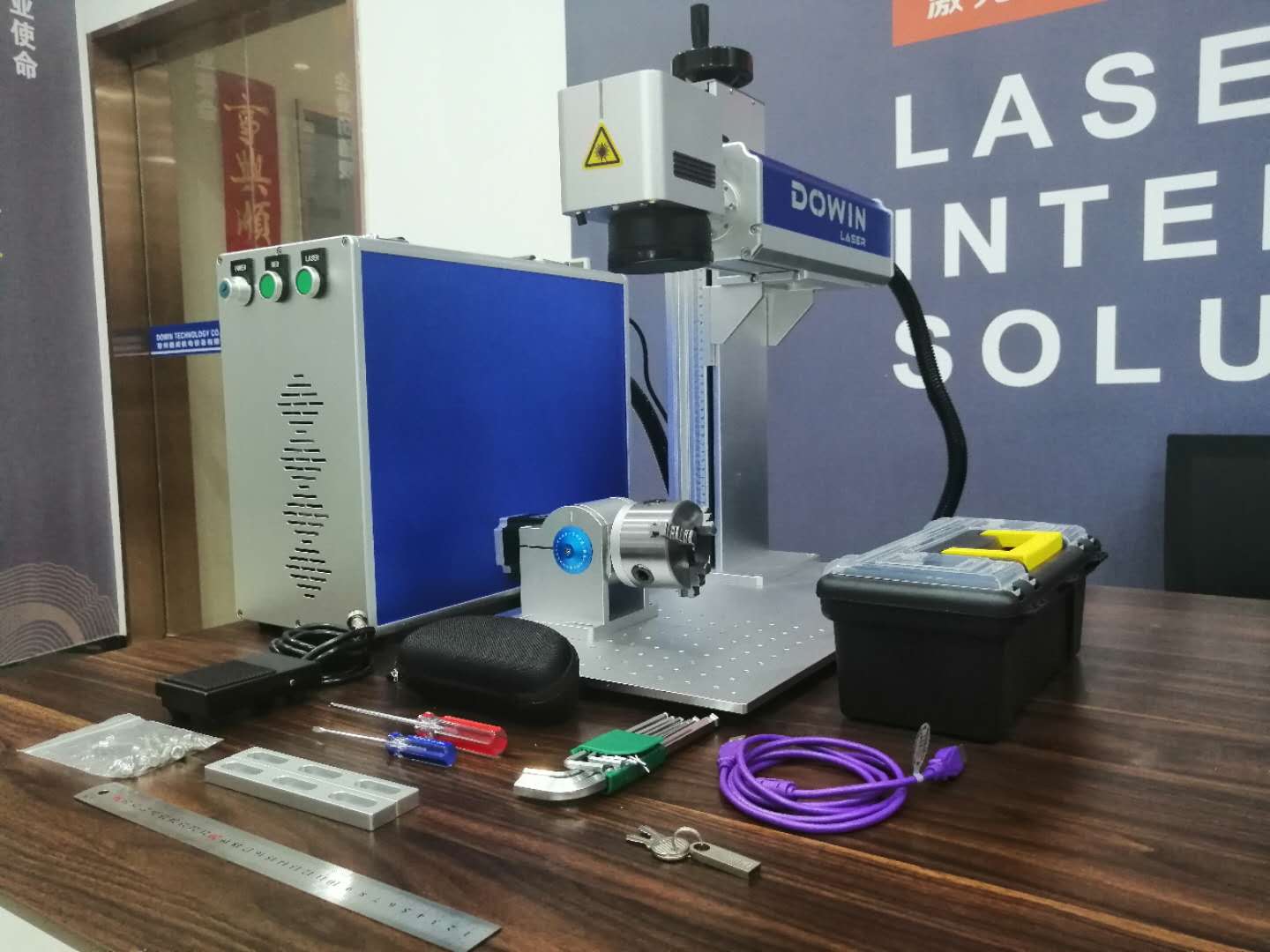 20w 30w 50w fiber laser marking machine for metal