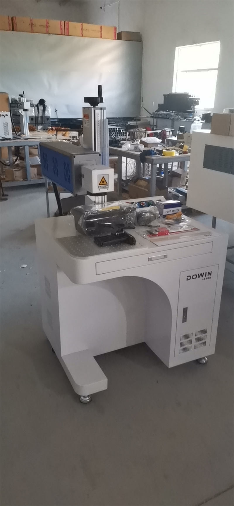 Hot sales 30W 35W DAVI Co2 Laser Marking Machine for wood Engraver