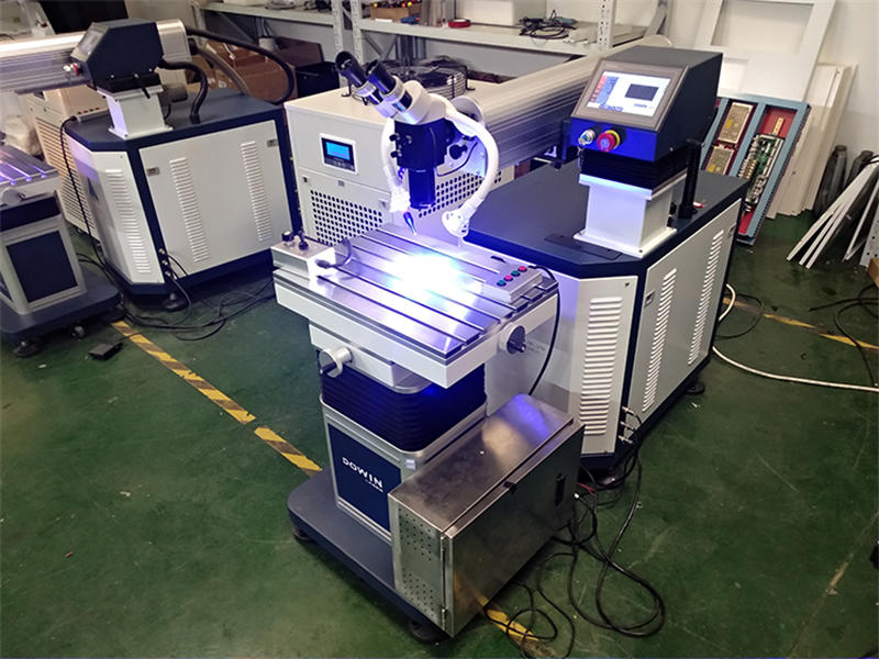 200W YAG laser welding machine for stainless steel titanium welding muold repair