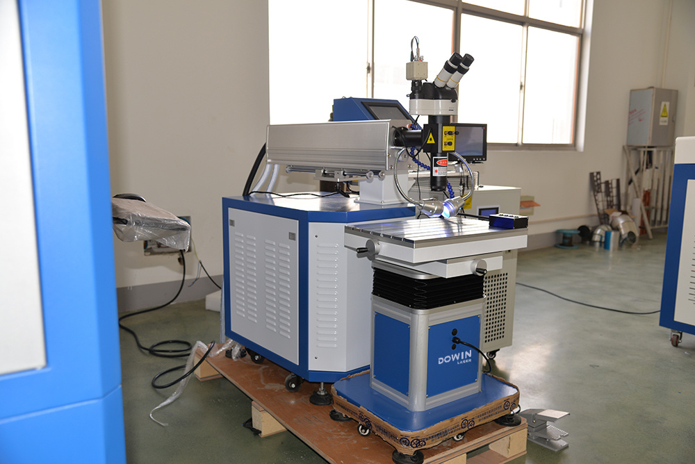 300w 200w 400w x y z table pulse YAG spot metal fiber mould repair laser welding machine for mold repair