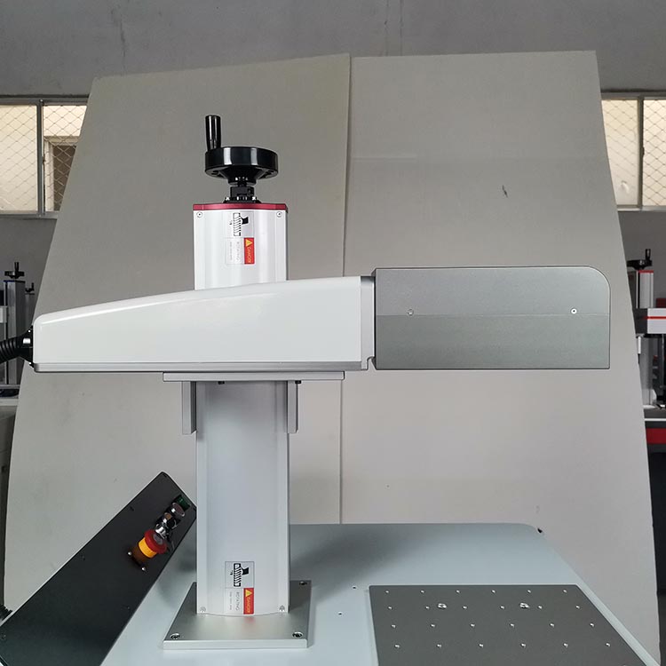 3D feeltek dynamic JPT 50W fiber laser marking machine metal engraving machine for guns coin jewelry