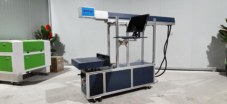 100w Glass Tube Co2 Laser Marking Machine With Big Marker Area 300*300mm