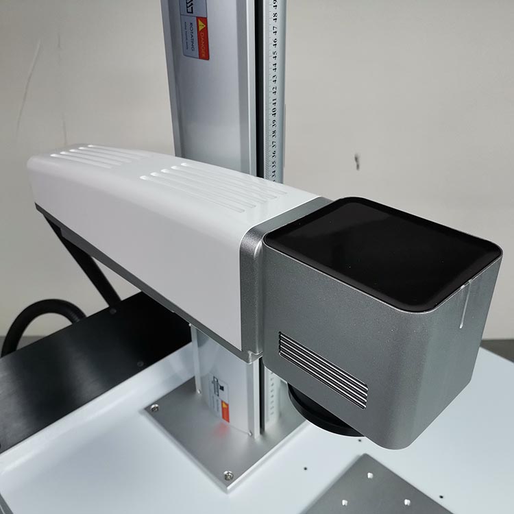 20w Desktop fiber laser marking machine price for nameplates hardware machinery