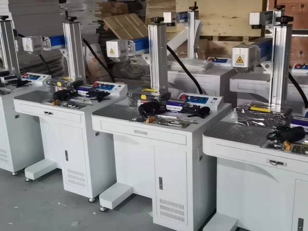 Laser Marking Machine for Metal Label Laser Engraving Machine with Rotary Table