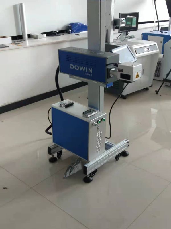 QR Laser  Marking Machine Fiber Laser Marking Machine with Rotary