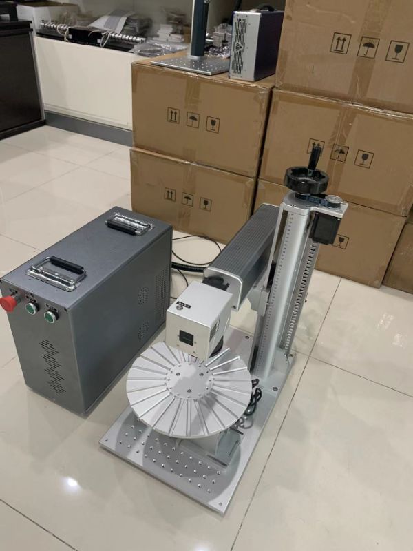 Desktop Laser Engraver Fiber Laser Marking Machine Steel Engraving Machine