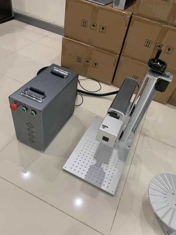 Fiber Laser Marking Machine Bird Rings Marking Machine