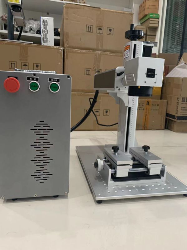 Fiber Laser Marking Machine Ear Tag Laser Marker Bird Rings Marking Machine