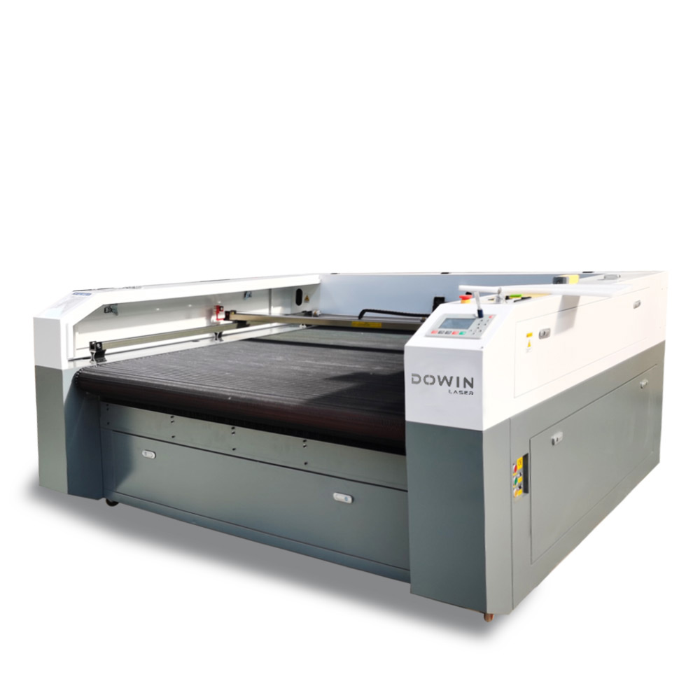Automatic Feeding Laser Cutting Machine for Fabric/Cloths/Textile with CCD Camera Positioning