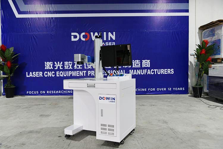 20W 30W 50W 100W Rotary Table Automatic Lamp Fiber Laser Engraving Machine Price Desktop Laser Marker