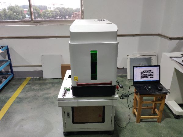 Safe Laser Marking Machine Enclosed Fiber Laser Marking Machine