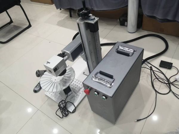 3D Fiber Laser Metal Engraving Machine Laser Engraving Machine For Stainless Steel