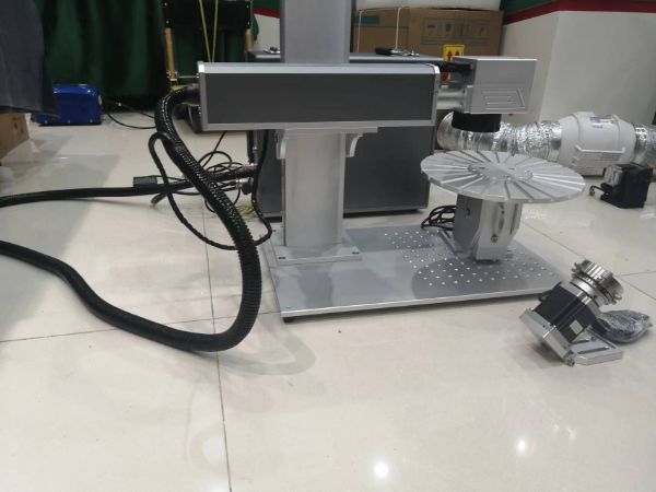 Fiber Laser Marking Machine Stainless Steel Steel Box Engraving Machine