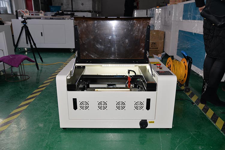 40W laser engraving machine for acrylic wood MDF plastic rubber stamp