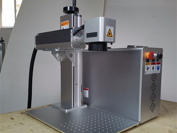 20w 30w 50w JPT Max Raycus fiber laser marking engraving pet tag engraver machine