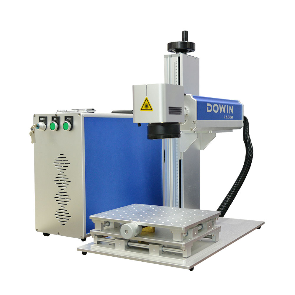 What are fiber laser marking machines mainly used for?