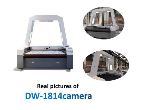 Large-format camera positioning laser cutting machine digital printing double-head four-head synchronous asynchronous