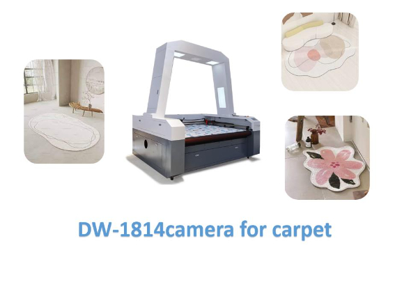 Large format camera laser cutting machine digital printing fabric automatic edge patrol cutting machine 1814 1610 1825