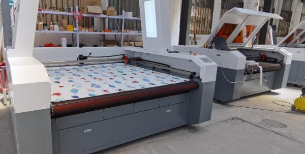 Professional Fabric End Cutter Cutting Machine Nylon Fabric Laser Cutting Machine with CCD