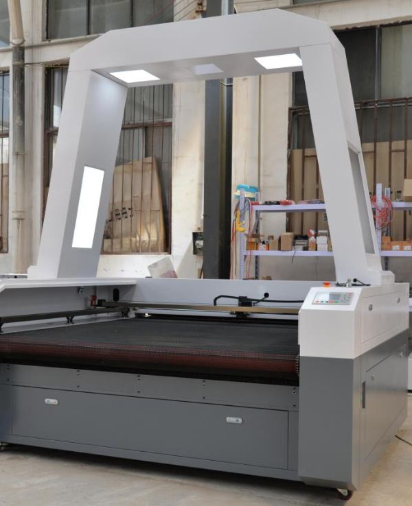 1814 1610 End Cutter Machine Fabric Cutting Machine 80w 100w 130w 150w CCD Laser Auto Feeding Cutting Machine