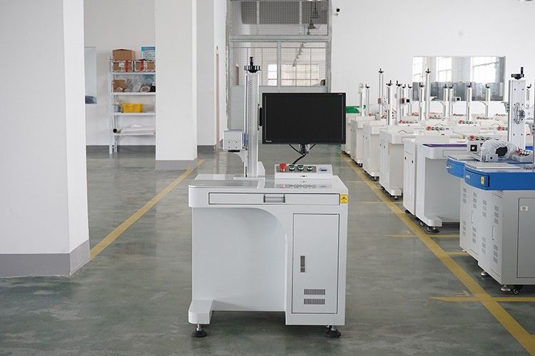 Warranty 3 years 20W 30W 50W power optional cabinet fiber laser marking machine