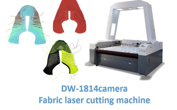High Quality Laser Cutting Machine For Applique 1814 1610 1825 Fabric Cutting Machine Label Laser Cutter