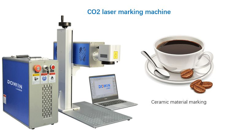 CO2 Laser Marking Ceramic Cups Improves Aesthetics and Practicality