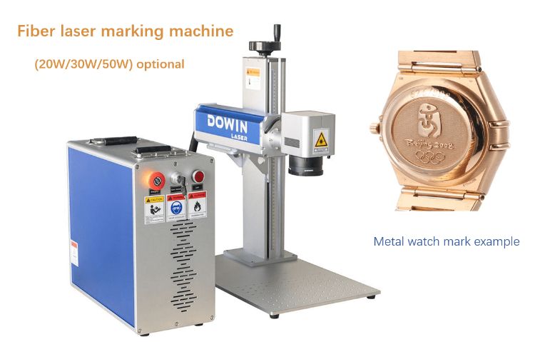 Fiber laser marking machine marking watch quality is more extraordinary