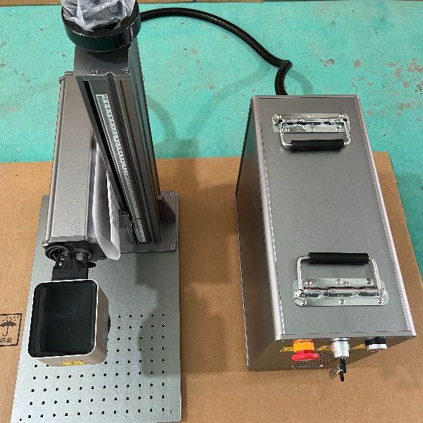 Steel marking machine fiber laser marking machine for metal fiber laser marking machine 30w 20w laser engraving machine for stainless steel