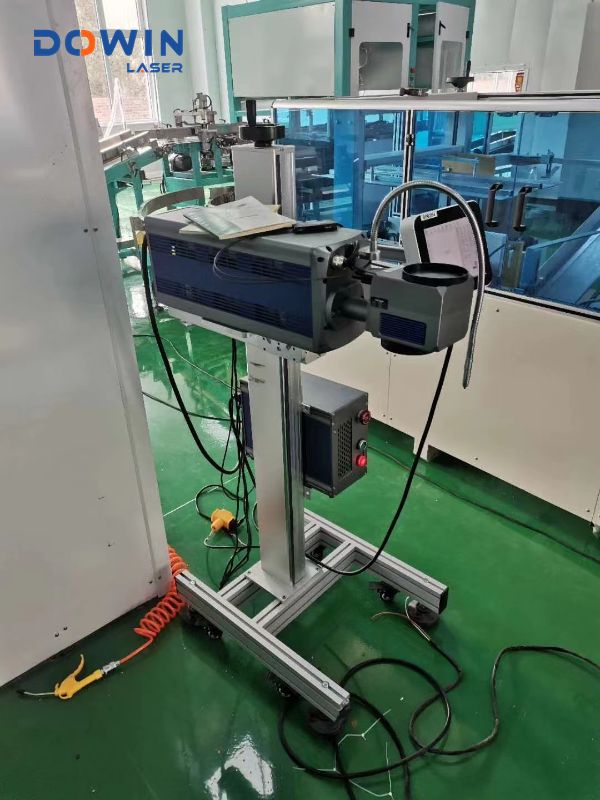 Assembly line flying marking machine flying laser marking machine plastic laser marking machine uv laser engraving machine