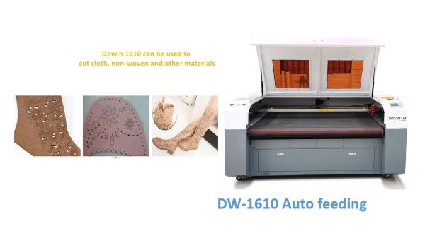 Textile Cloth Fabric Cutting Machine Trademark Cutting Machine Price 100W 130W Laser Fabric Cutting Machine