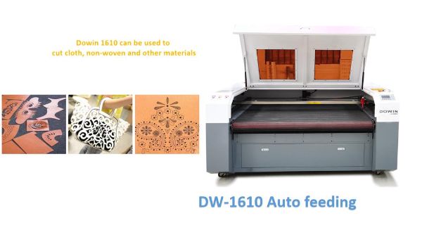 Professional Leather Laser Cloth Cutting Machine Automatic Feeding Laser Cutting Machine