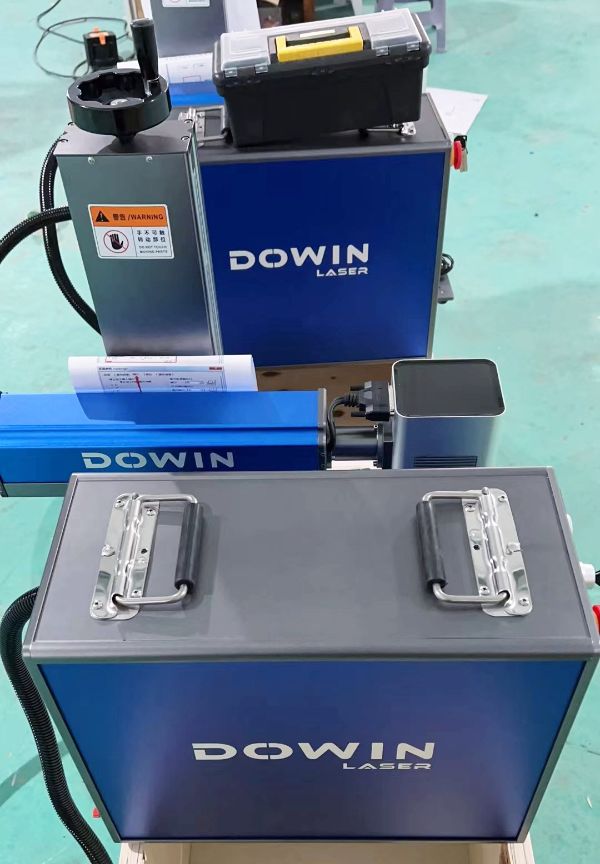 50w fiber laser marking machine for aluminum steel engraving machine