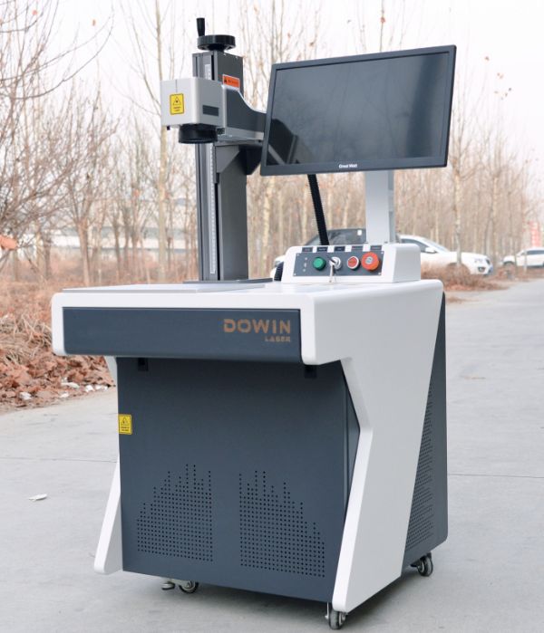 Cabinet laser marker machine 20w 30w small raycus laser marker gold silver metal printing machine