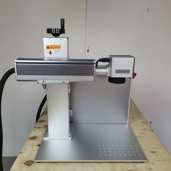 Split  Type Mini Laser Marking Machine For Metal Card Laser Engraving Machine 20w 30w 50w Fiber Laser Marking Machine For Metal Barcode